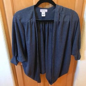 Deep purple cardigan sweater size XS